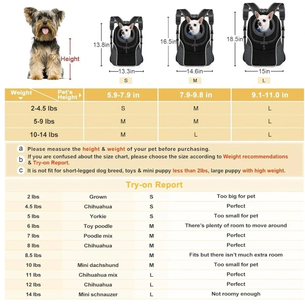 Deluxe Pet Travel Backpack - Black and Gray